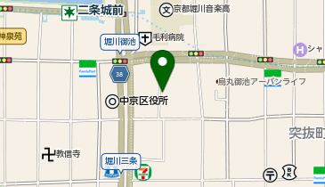 【予約制】akippa 中京区姉小路通堀川東入鍛冶町178 月極?アキッパ駐車場の地図画像