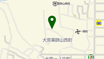 【予約制】akippa 大宮薬師山西町10-4☆アキッパ駐車場の地図画像