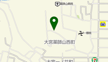 【予約制】akippa 大宮薬師山西町10-4-1☆アキッパ駐車場の地図画像