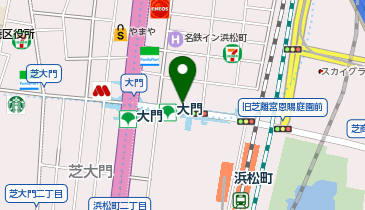 【予約制】akippa 浜松町セントラルビル駐車場【機械式:普通車】【平日のみ:7:00-20:00】(3)の地図画像