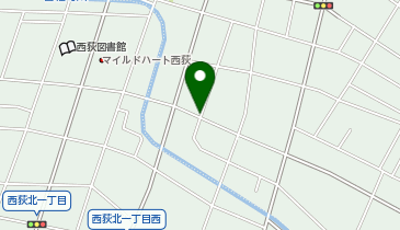 【予約制】akippa 上荻3丁目アキッパ駐車場の地図画像