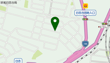 【予約制】akippa 日吉台1丁目13 細川邸☆アキッパ駐車場【2】の地図画像