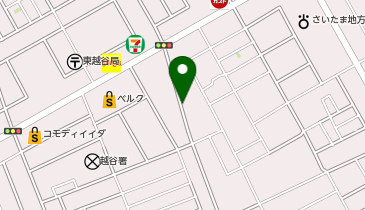 【予約制】akippa 東越谷8丁目13-27 アキッパ駐車場の地図画像