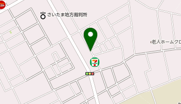 【予約制】akippa 東越谷9丁目15-12 アキッパ駐車場の地図画像