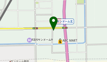 【予約制】akippa グリーンステージ駐車場の地図画像