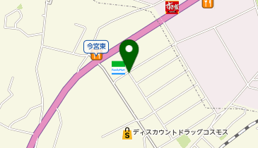 【予約制】akippa GRACE駐車場の地図画像