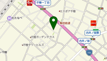 【予約制】akippa 千種1丁目27-17駐車場の地図画像