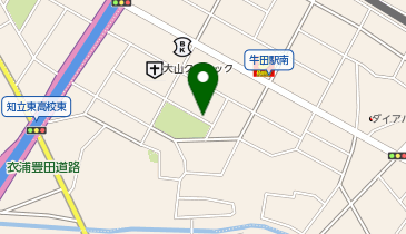 【予約制】akippa 知立南陽ベース駐車場 <中新切公園>の地図画像