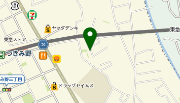 【予約制】akippa グランベリーパーク 徒歩12分:つきみ野駅 徒歩7分 フォレストつきみ野駐車場の地図画像
