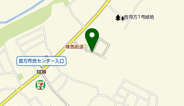 【予約制】akippa 中小田野駐車場の地図画像