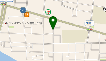 【予約制】akippa ミスターP北島2丁目駐車場の地図画像