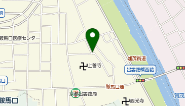 【予約制】akippa 出雲路立テ本町108-80☆アキッパ駐車場の地図画像