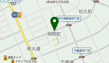 【予約制】akippa ビレッジハウス豊川【W-153】の地図画像