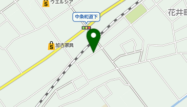 【予約制】akippa ビレッジハウス中条【W-151】の地図画像