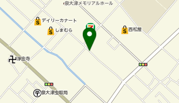 【予約制】akippa 泉大津市池浦町1丁目月極駐車場の地図画像