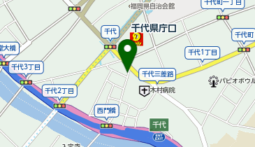 【予約制】akippa 千代県庁口駅前駐車場の地図画像