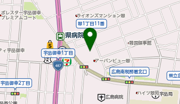【予約制】akippa 翠5-7-10駐車場の地図画像