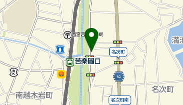 【予約制】akippa 苦楽園駅前空き地駐車場の地図画像