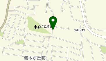 【予約制】akippa ビレッジハウス笹川【O-001】109号棟付近の地図画像