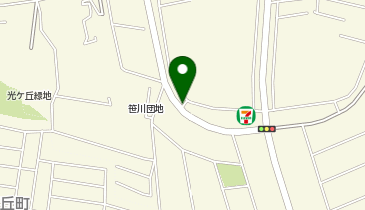 【予約制】akippa ビレッジハウス笹川【O-001】29号棟付近の地図画像
