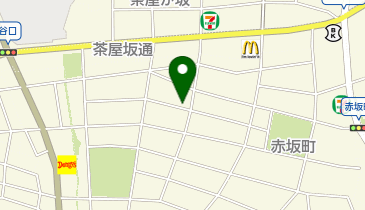 【予約制】akippa 千種区赤坂町2丁目16番地駐車場の地図画像