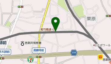 【予約制】akippa 大師線高架下第2駐車場【1-21番】の地図画像