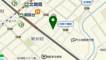 【予約制】akippa 朝霞台駅駐車場の地図画像