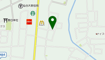 【予約制】akippa 大野田2丁目6-29 アキッパ駐車場の地図画像