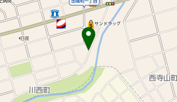 【予約制】akippa 川西町1-12 アキッパ駐車場の地図画像