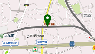 【予約制】akippa 大師線高架下第2駐車場【28-33番】の地図画像