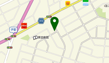 【予約制】akippa 子安町310-16駐車場の地図画像