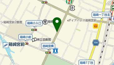 【予約制】akippa エスポワール箱崎3駐車場の地図画像