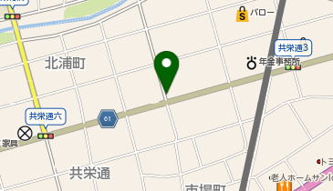 【予約制】akippa 共栄通4丁目歩道橋横駐車場の地図画像