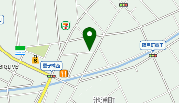 【予約制】akippa 童子53 月極☆アキッパ駐車場の地図画像