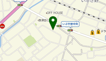 【予約制】akippa いぶき野8 アキッパ駐車場の地図画像