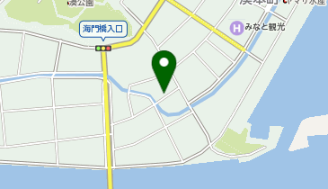 【予約制】akippa 海門町1-10-14 アキッパ駐車場の地図画像