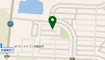 【予約制】akippa 学園東町3丁目16-2 駐車場の地図画像