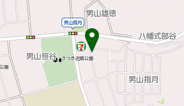 【予約制】akippa 男山指月2-33 個人宅?アキッパ駐車場の地図画像