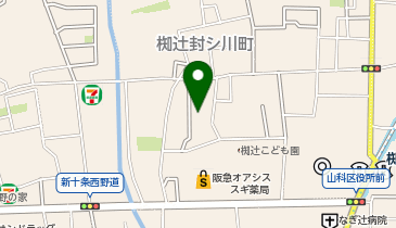 【予約制】akippa 椥辻封シ川町27 月極☆アキッパ駐車場の地図画像