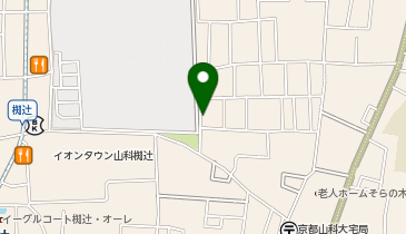 【予約制】akippa 椥辻中在家町28-401 個人宅☆アキッパ駐車場の地図画像
