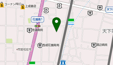 【予約制】akippa プランドール花園【2】の地図画像