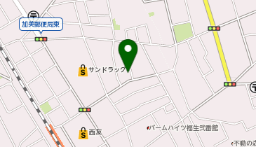 【予約制】akippa 福生市福生911 アキッパ駐車場【5,6】の地図画像