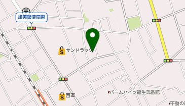 【予約制】akippa 福生市福生911 アキッパ駐車場の地図画像