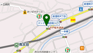 【予約制】akippa リロの駐車場 南太田第1の地図画像