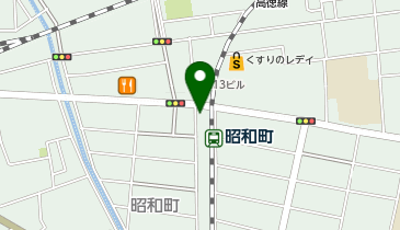 【予約制】akippa 昭和町2丁目1-4駐車場の地図画像