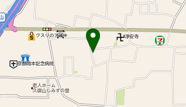 【予約制】akippa 久御山町佐山栗ノ脇50☆アキッパ駐車場の地図画像