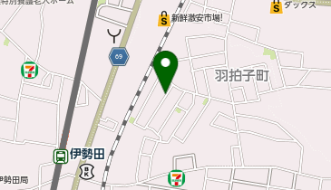 【予約制】akippa 羽拍子町41-8☆アキッパ駐車場の地図画像