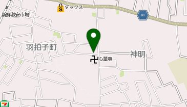 【予約制】akippa 神明石塚54-233☆アキッパ駐車場の地図画像