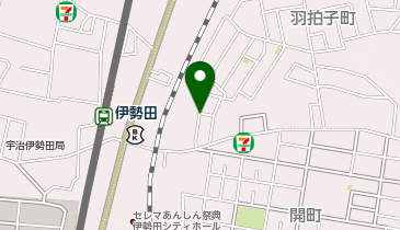 【予約制】akippa 伊勢田駅近く 車通り少なく駐車しやすいの地図画像