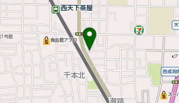 【予約制】akippa 三角空き地貸し出しの地図画像